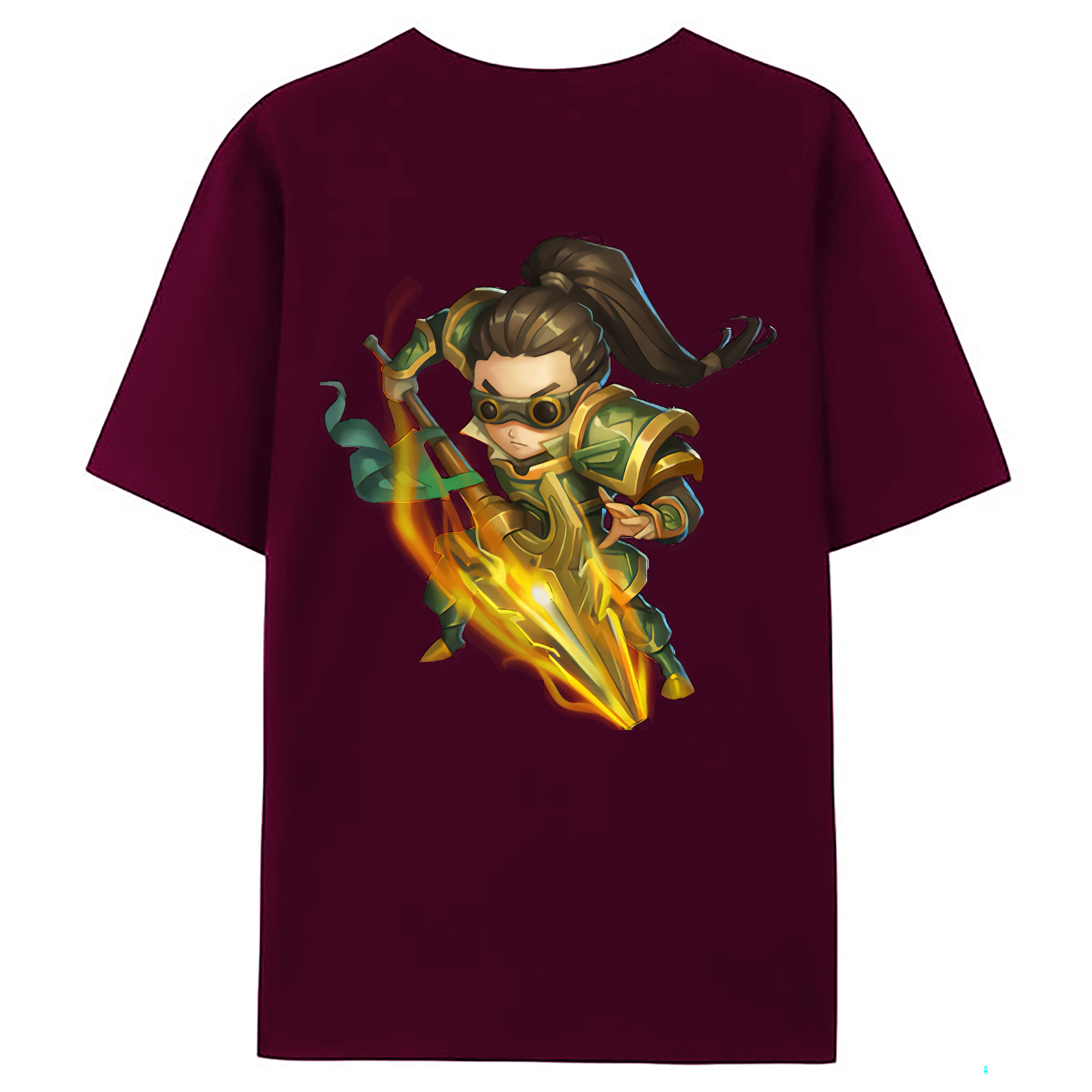 （画像用） リーグ・オブ・レジェンド League of Legends LOL レディース半袖Tシャツ(バックプリント)